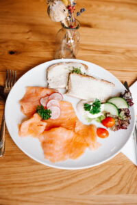 Reibeplätzchen Lachs